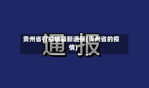 贵州省有疫情最新通报(贵州省的疫情)-第1张图片