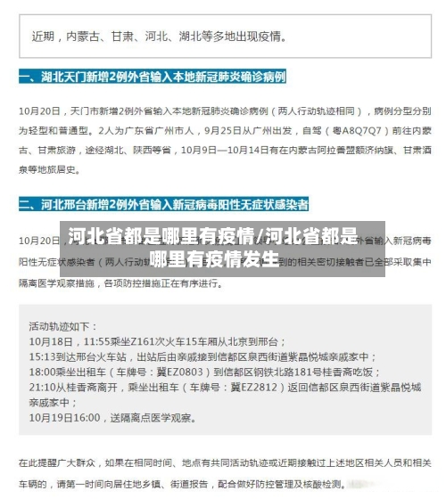河北省都是哪里有疫情/河北省都是哪里有疫情发生-第2张图片