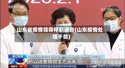 山东省疫情领导停职通告(山东疫情处理干部)-第1张图片