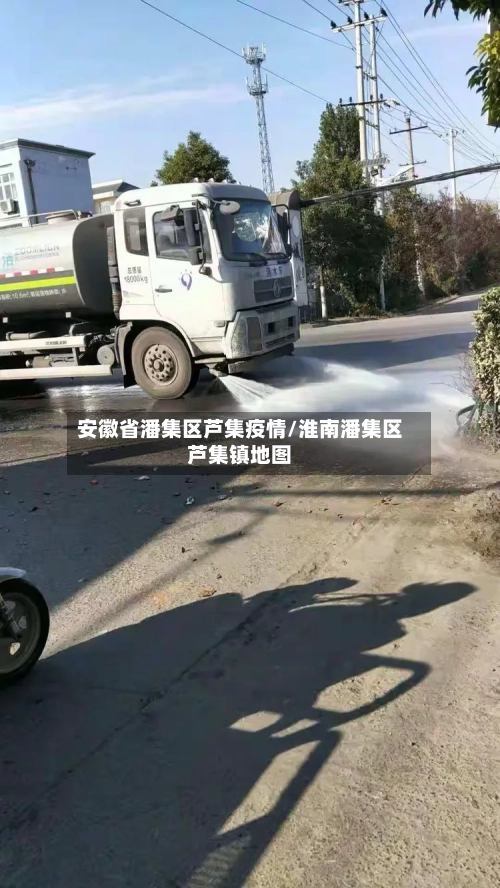 安徽省潘集区芦集疫情/淮南潘集区芦集镇地图-第2张图片