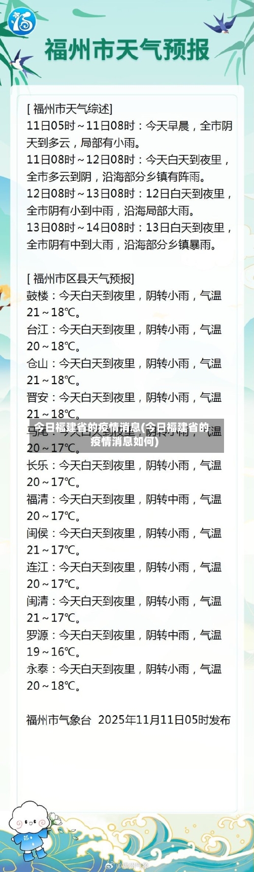 今日福建省的疫情消息(今日福建省的疫情消息如何)-第2张图片