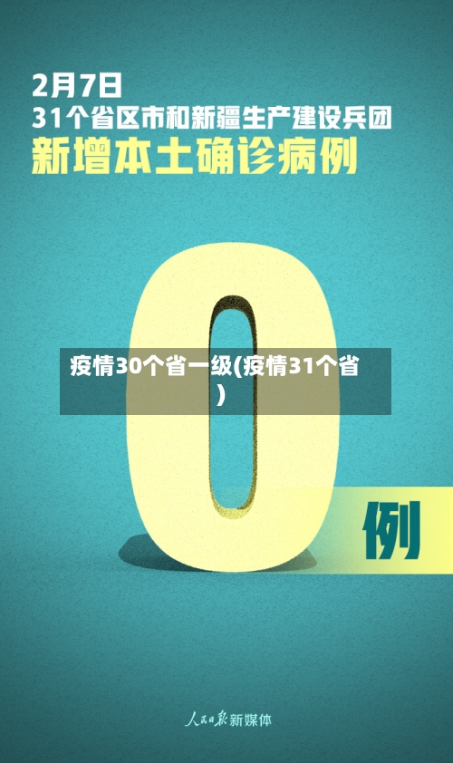 疫情30个省一级(疫情31个省)-第1张图片