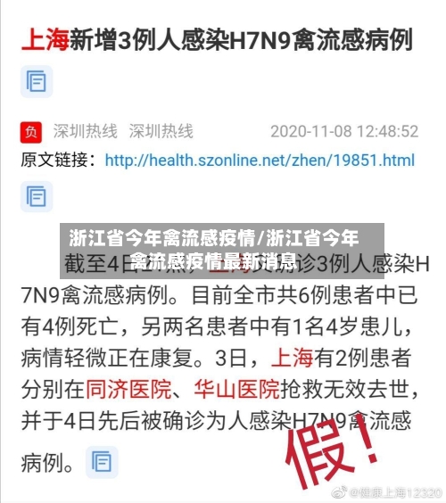 浙江省今年禽流感疫情/浙江省今年禽流感疫情最新消息-第2张图片