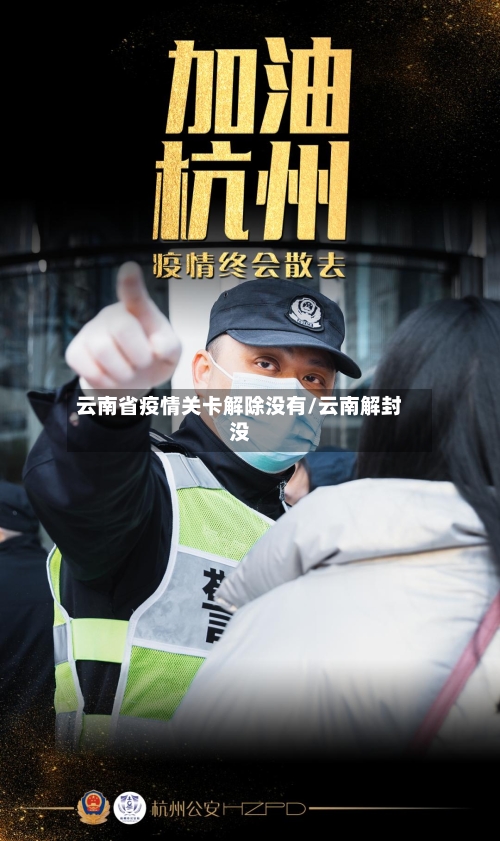 云南省疫情关卡解除没有/云南解封没-第2张图片