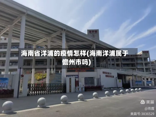 海南省洋浦的疫情怎样(海南洋浦属于儋州市吗)-第1张图片