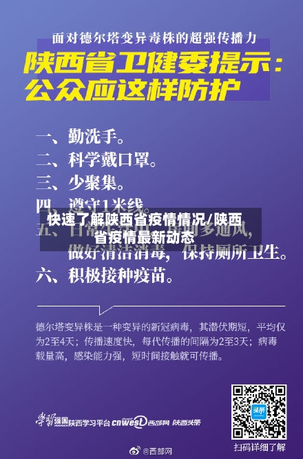 快速了解陕西省疫情情况/陕西省疫情最新动态-第2张图片