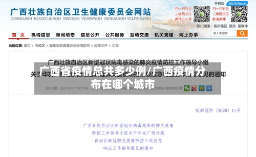广西省疫情总共多少例/广西疫情分布在哪个城市-第1张图片