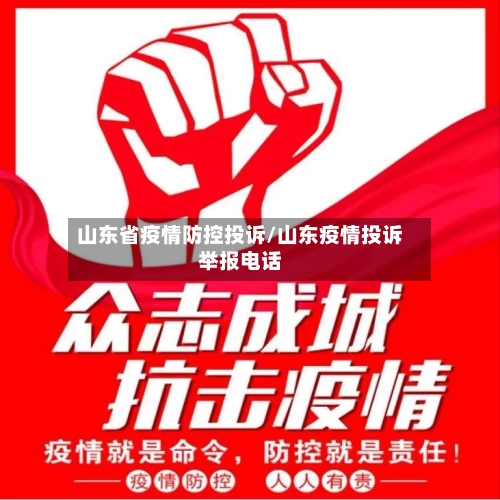 山东省疫情防控投诉/山东疫情投诉举报电话-第2张图片