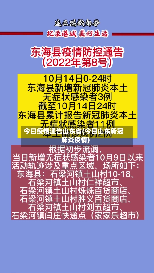 今曰疫情通告山东省(今日山东新冠肺炎疫情)-第3张图片