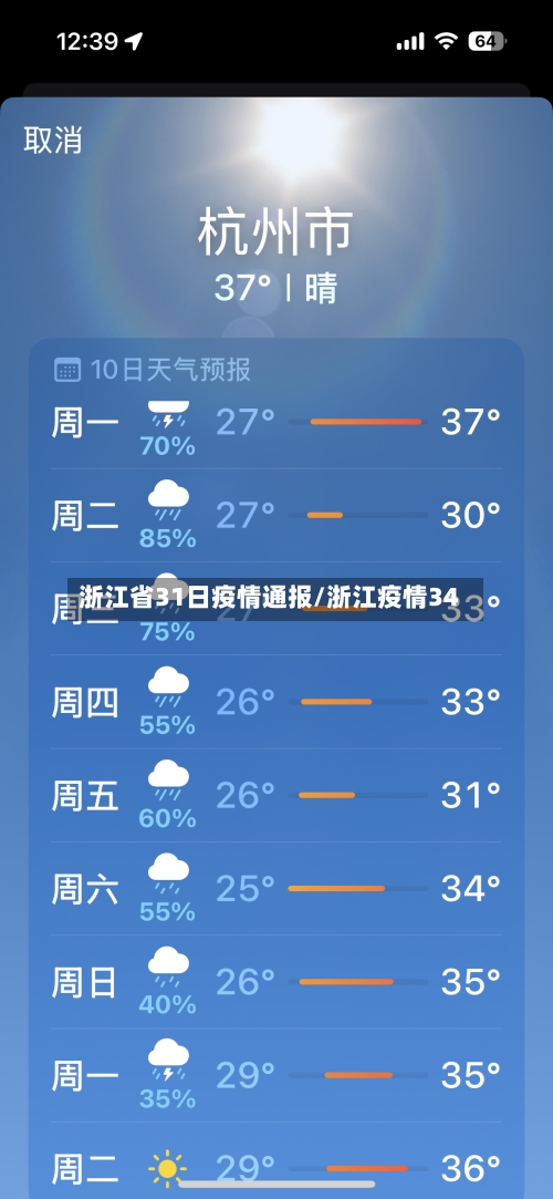 浙江省31日疫情通报/浙江疫情34-第1张图片