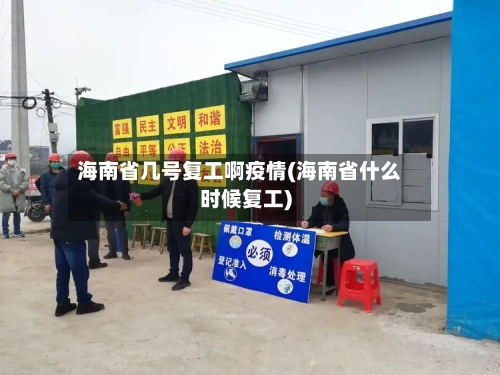 海南省几号复工啊疫情(海南省什么时候复工)-第1张图片