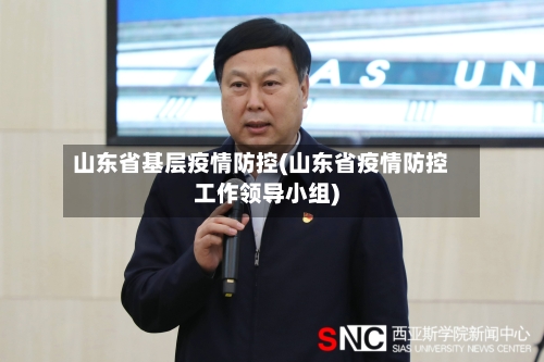 山东省基层疫情防控(山东省疫情防控工作领导小组)-第2张图片