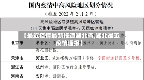 【最近疫情最新报道湖北省,湖北最近疫情通报】-第1张图片
