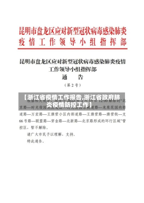 【浙江省疫情工作报告,浙江省政府肺炎疫情防控工作】-第1张图片