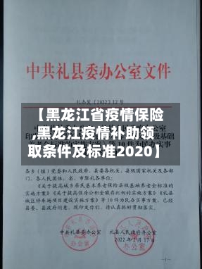 【黑龙江省疫情保险,黑龙江疫情补助领取条件及标准2020】-第2张图片