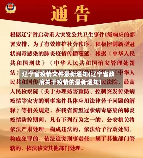 辽宁省疫情文件最新通知(辽宁省政府关于疫情的最新通知)-第1张图片