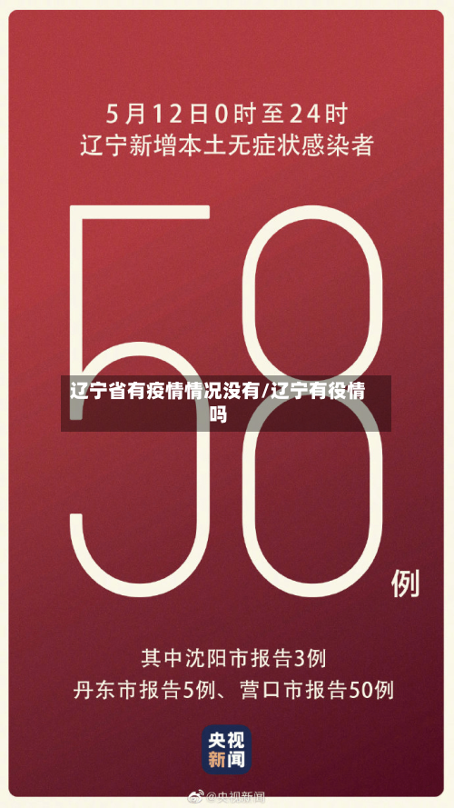 辽宁省有疫情情况没有/辽宁有役情吗-第1张图片