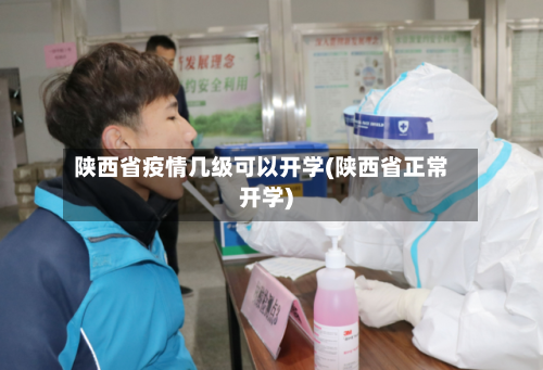 陕西省疫情几级可以开学(陕西省正常开学)-第2张图片