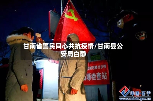 甘南省警民同心共抗疫情/甘南县公安局白静-第1张图片