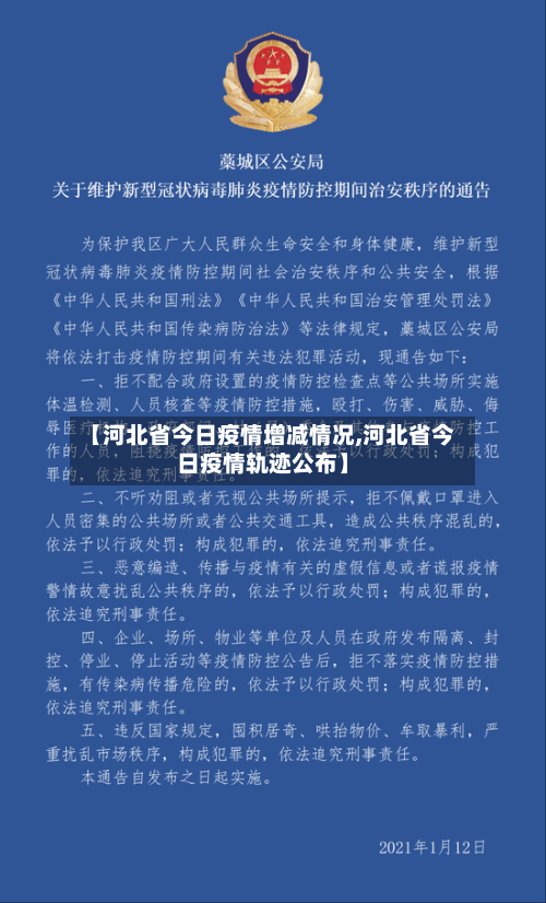 【河北省今日疫情增减情况,河北省今日疫情轨迹公布】-第1张图片