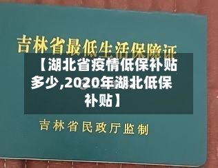 【湖北省疫情低保补贴多少,2020年湖北低保补贴】-第2张图片