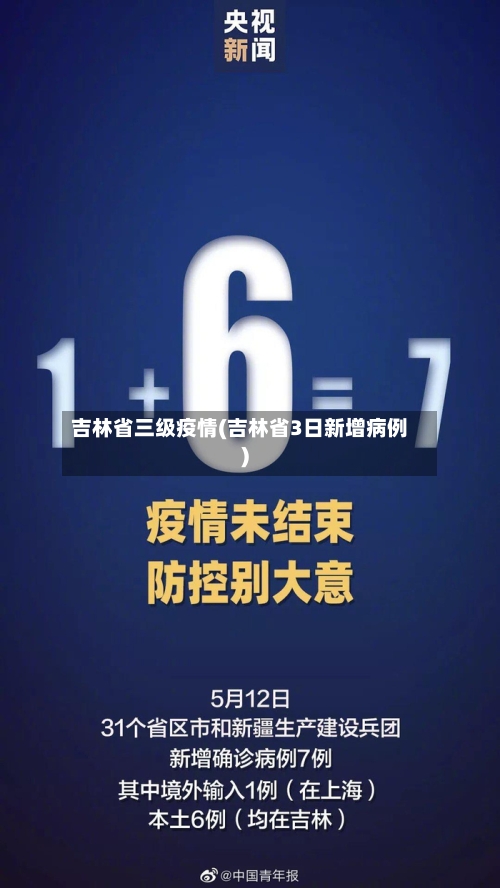 吉林省三级疫情(吉林省3日新增病例)-第1张图片