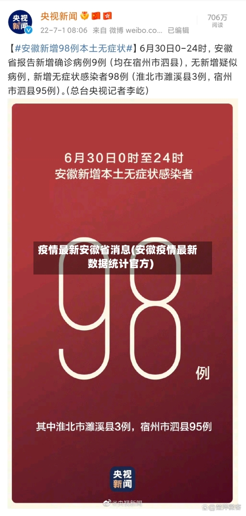 疫情最新安徽省消息(安徽疫情最新数据统计官方)-第1张图片