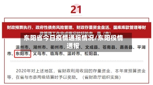 东阳省今日疫情通报情况/东阳役情通报-第1张图片