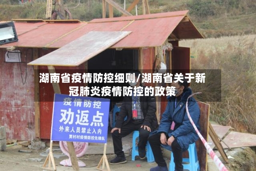 湖南省疫情防控细则/湖南省关于新冠肺炎疫情防控的政策-第1张图片
