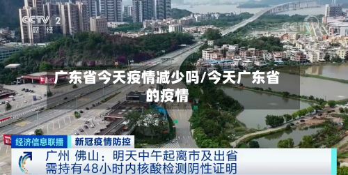 广东省今天疫情减少吗/今天广东省的疫情-第3张图片