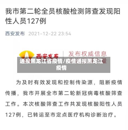 通报黑龙江省疫情/疫情通报黑龙江疫情-第2张图片