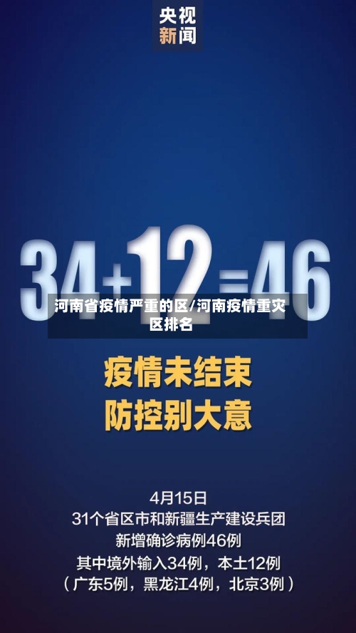 河南省疫情严重的区/河南疫情重灾区排名-第1张图片
