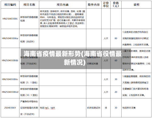 海南省疫情最新形势(海南省役情最新情况)-第1张图片