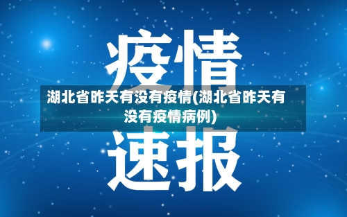 湖北省昨天有没有疫情(湖北省昨天有没有疫情病例)-第2张图片
