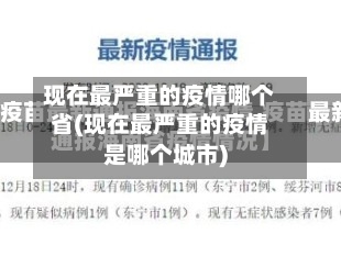 现在最严重的疫情哪个省(现在最严重的疫情是哪个城市)-第3张图片