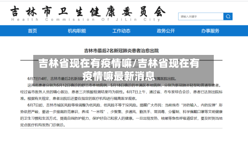 吉林省现在有疫情嘛/吉林省现在有疫情嘛最新消息-第2张图片