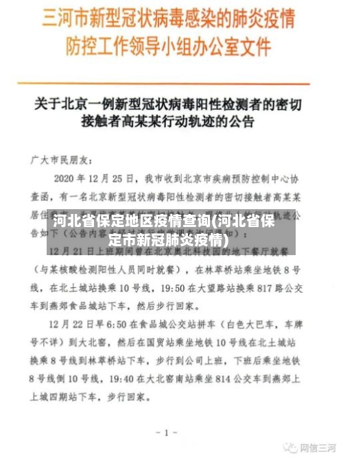 河北省保定地区疫情查询(河北省保定市新冠肺炎疫情)-第3张图片