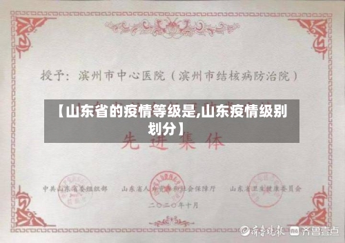 【山东省的疫情等级是,山东疫情级别划分】-第1张图片