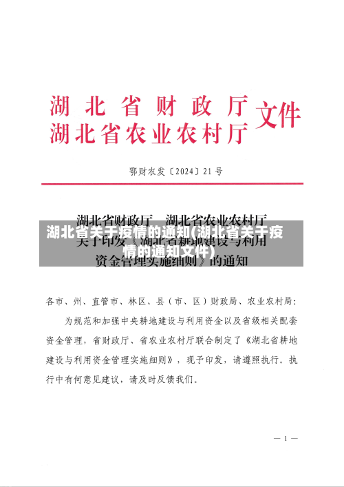 湖北省关于疫情的通知(湖北省关于疫情的通知文件)-第2张图片