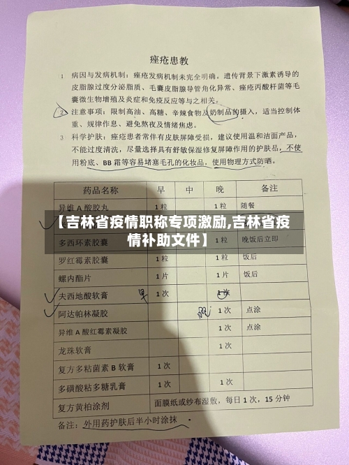【吉林省疫情职称专项激励,吉林省疫情补助文件】-第2张图片