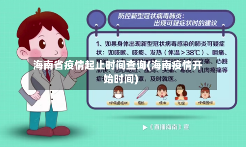 海南省疫情起止时间查询(海南疫情开始时间)-第1张图片