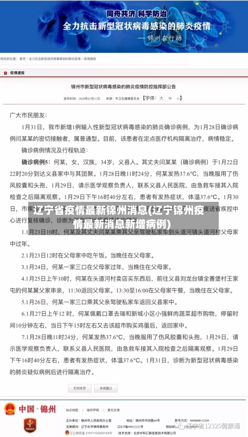 辽宁省疫情最新锦州消息(辽宁锦州疫情最新消息新增病例)-第1张图片