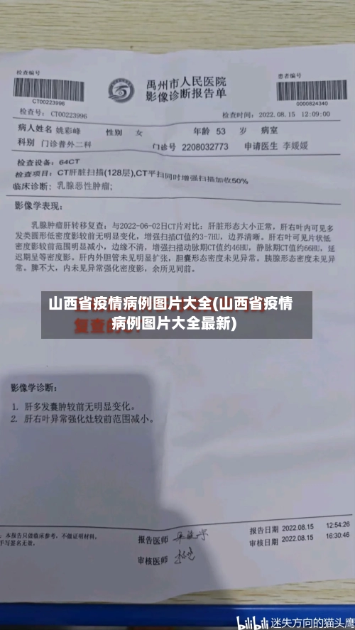山西省疫情病例图片大全(山西省疫情病例图片大全最新)-第1张图片