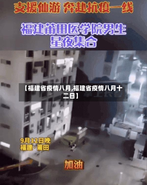 【福建省疫情八月,福建省疫情八月十二日】-第1张图片