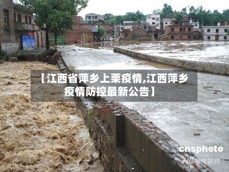【江西省萍乡上栗疫情,江西萍乡疫情防控最新公告】-第1张图片