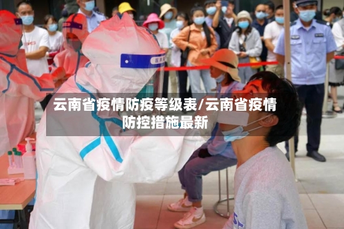 云南省疫情防疫等级表/云南省疫情防控措施最新-第2张图片