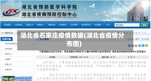 湖北省石家庄疫情数据(湖北省疫情分布图)-第1张图片