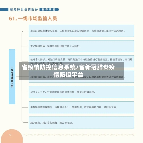 省疫情防控信息系统/省新冠肺炎疫情防控平台-第3张图片