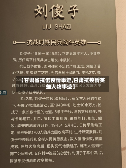 【甘肃省抗击疫情事迹,甘肃抗疫情英雄人物事迹】-第3张图片
