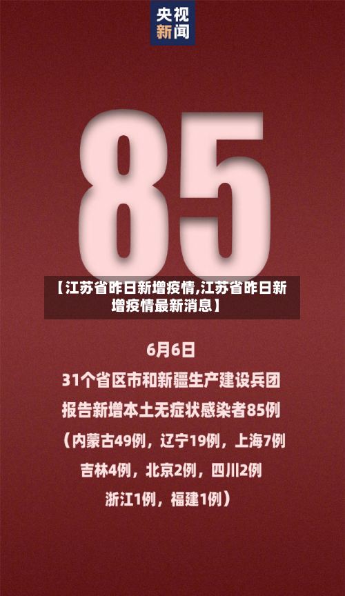【江苏省昨日新增疫情,江苏省昨日新增疫情最新消息】-第3张图片